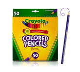 Lápices Colorear 50unidades Largos